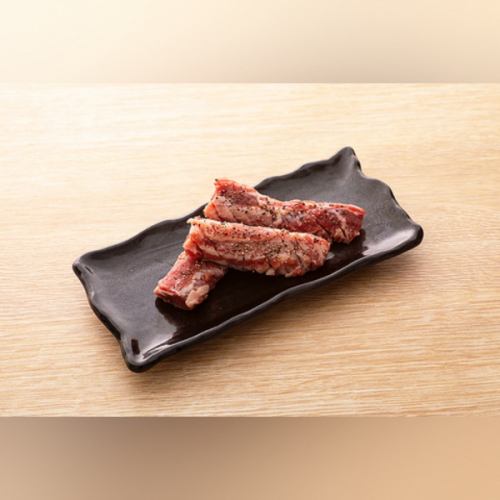 中落ちカルビ(タレ/アンデスの紅塩・こしょう/ガリバタ)