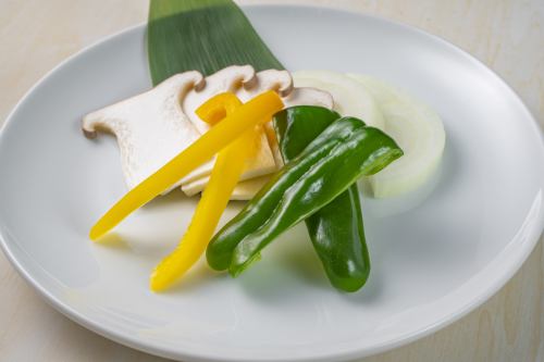 野菜焼 盛合せ