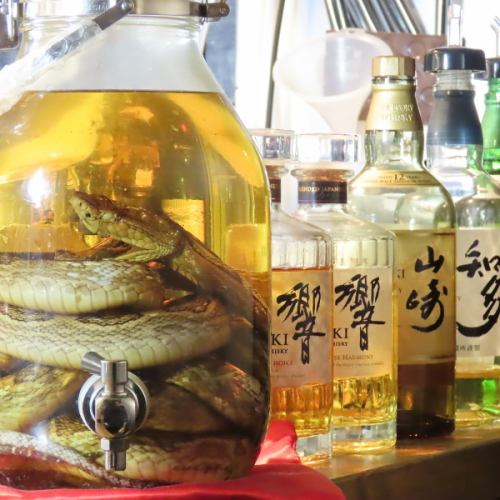ラインナップ豊富なお酒