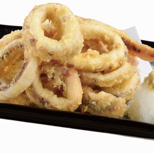 Plenty of squid tempura!