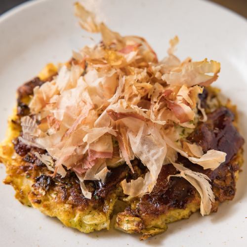 目の前で調理する鉄板焼き