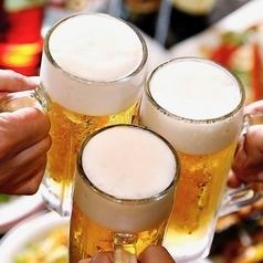 充実ドリンクの飲み放題！！