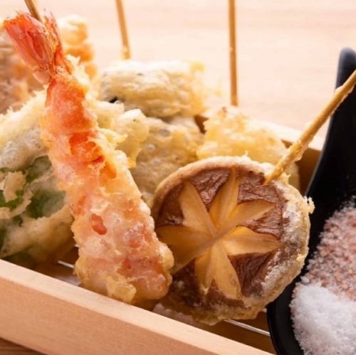 YUMEのこだわり天ぷら!