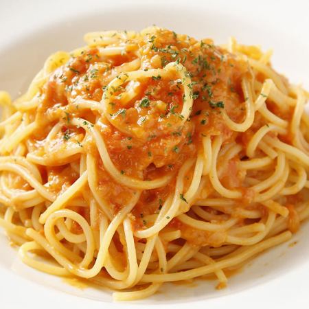 crab tomato cream sauce