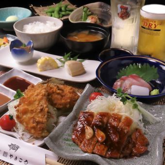 【飲み放題付き】各種ご宴会に！ボリューム充実で大満足間違いなし　全10品5000円(税込)コース