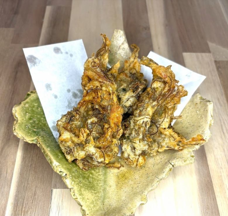 もずくの天ぷら