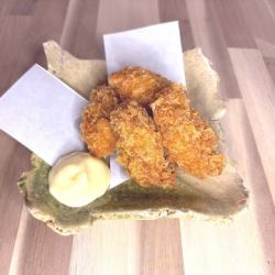 large fried oysters