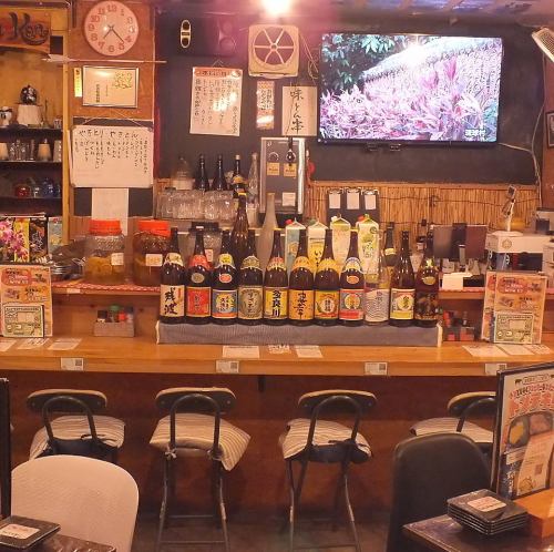 【お一人様も大歓迎◎】カウンター席の心地よい距離感