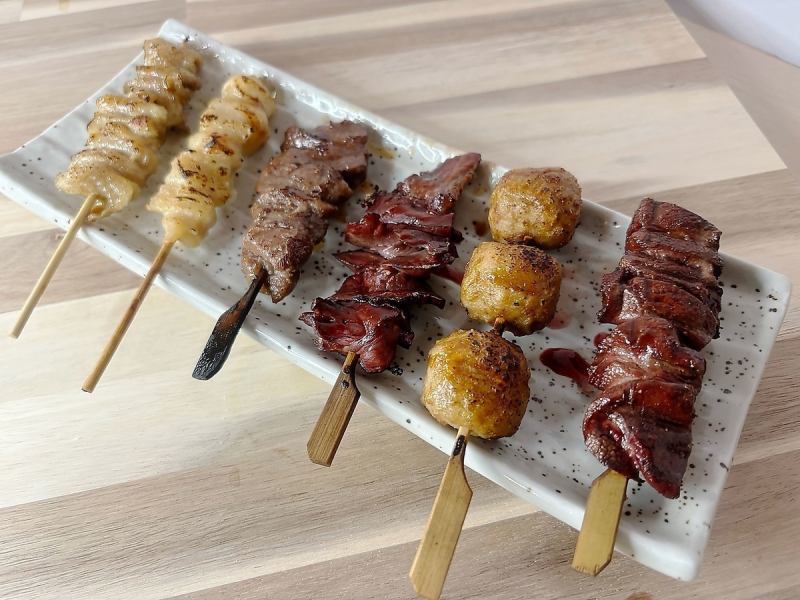 串焼きの盛合せ