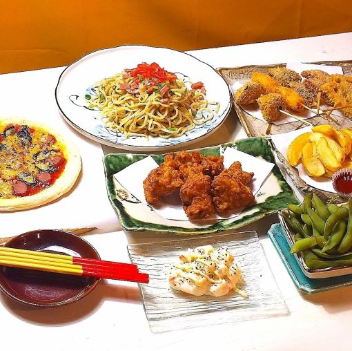 ◇＜当日のオーダーもOK!!＞カジュアルコース◇【120分】飲み放題付