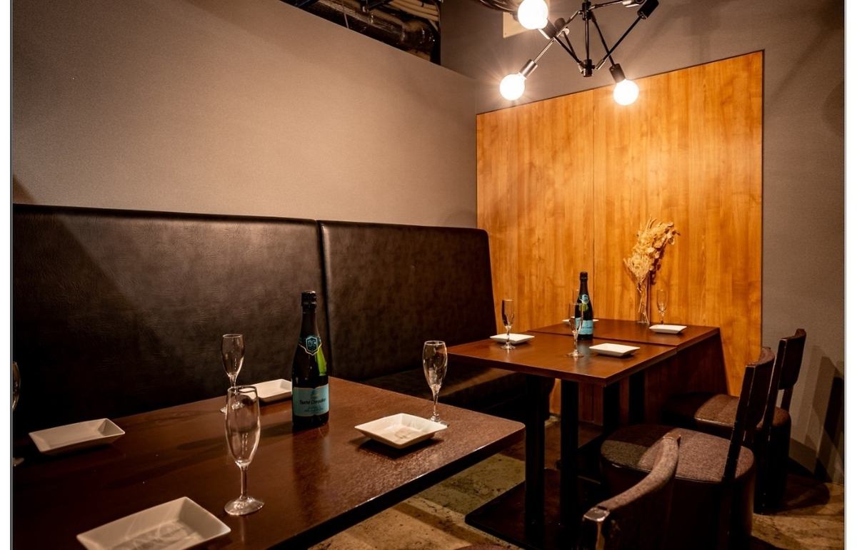 限定1室の個室をご用意しております。お早めにご予約ください