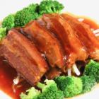 Homemade braised pork belly