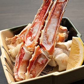 浜茹でたらば足