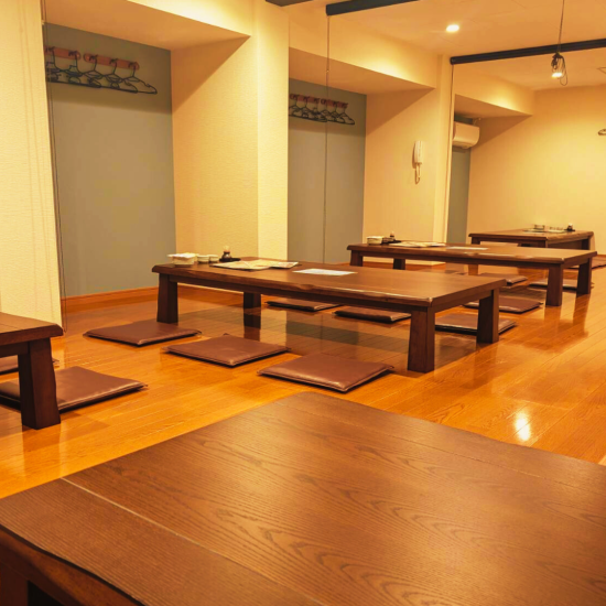 飲み会や宴会のほか、歓送迎会など大勢でもご利用いただけます◎