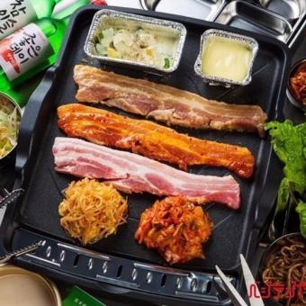 ☆新年团体派对！☆五花肉套餐+畅饮☆5150日元（含120分钟畅饮！→含税4000日元）☆