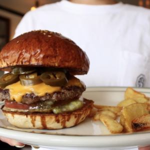 Jalapeno cheeseburger