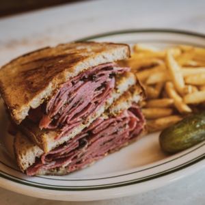 New York pastrami sandwich