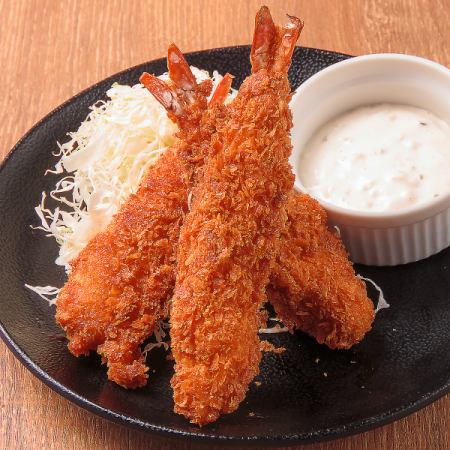 千叶炸虾（3只）