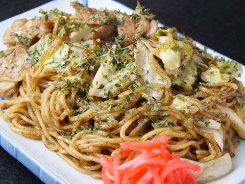 昔ながらのソース焼きそば