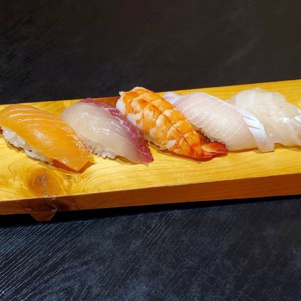 にぎり5貫～