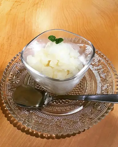 ゆずシャーベット