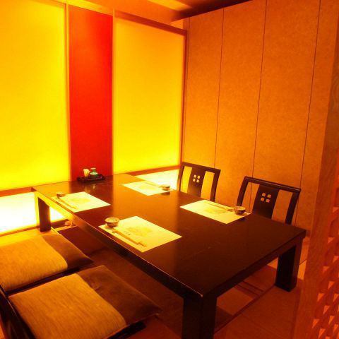[Private rooms for up to 4 people are available] Private rooms with a great atmosphere are also available.Perfect for large and small banquets such as entertainment and celebrations.You can enjoy it in a private space.