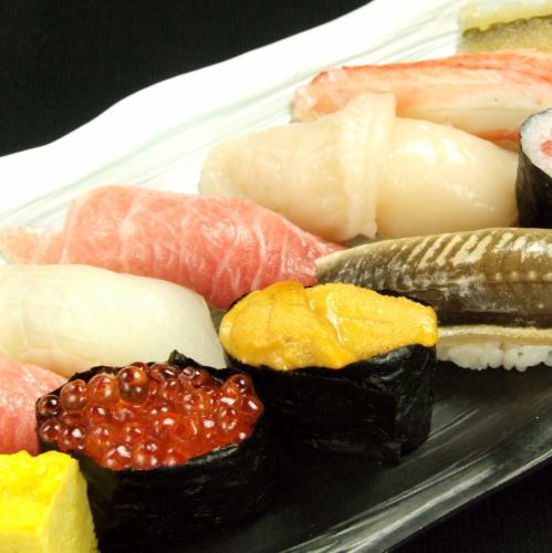 Fresh sushi with outstanding freshness