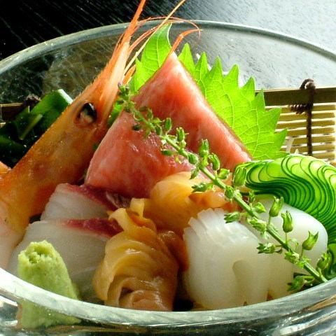 Assorted special sashimi