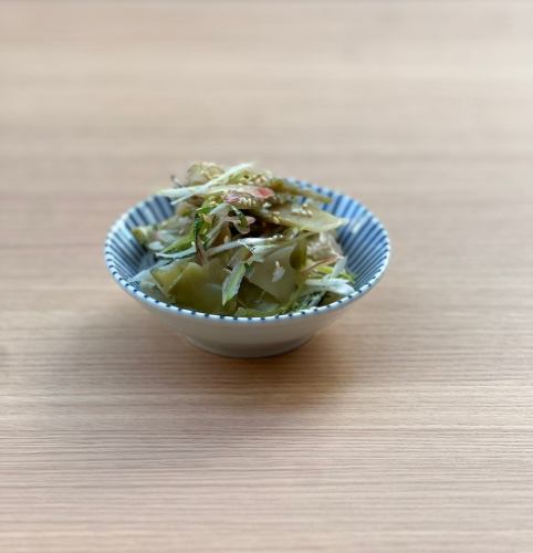 葱和えザーサイ