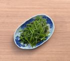 青菜のニンニク麹炒め