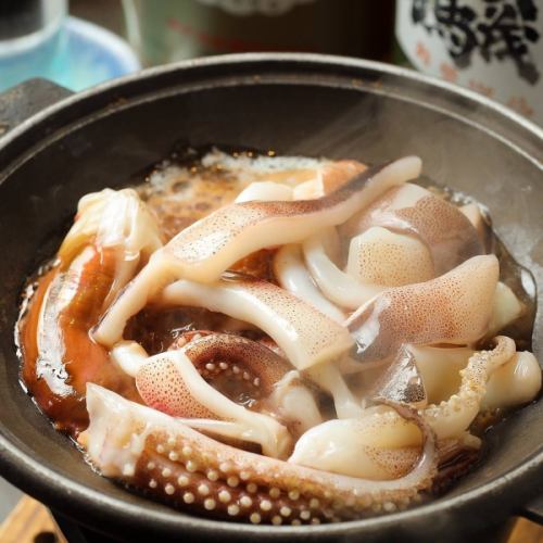 Grilled squid/Cheese mountain steak/Potatoli