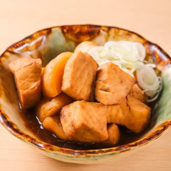 マグロで肉じゃが