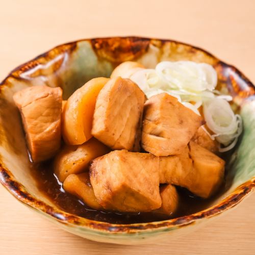 マグロで肉じゃが