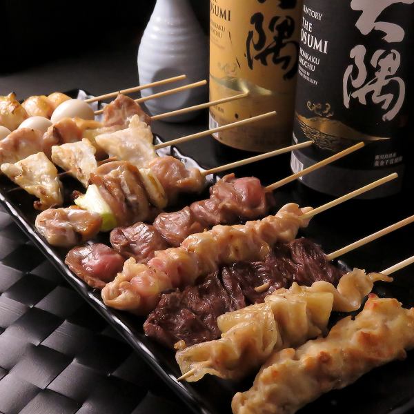 和桜おすすめ焼き鳥　おまかせ10種盛り