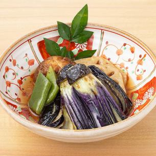 秋野菜の冷や浸し