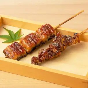 鰻串 盛り合わせ <蒲焼き・肝焼き>