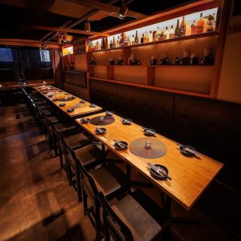 イベントの打ち上げなど、大人数様でのご宴会も大歓迎です。最大80名様まで収容可能な広々とした店内は、大人数様でもまとまって座れる大型個室も完備しております。新宿での会社宴会、誕生日、イベントの打ち上げに最適◎ご宴会を任された幹事様必見のクーポンもご用意しております♪