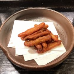 ゴボウの唐揚げ
