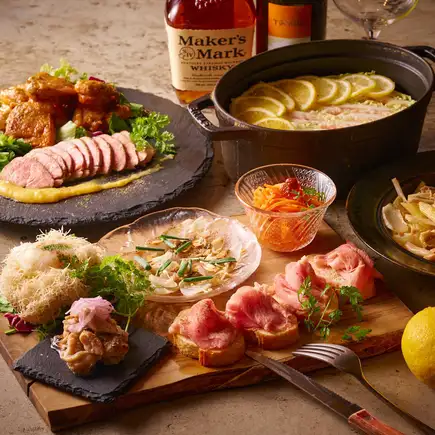 PREMIUM飲み放題付き！【檸檬食堂　秋の王道コース〈２時間飲み放題付/６０００円〉】 