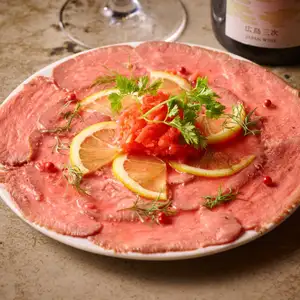 [Specialty] Beef Tongue Carpaccio