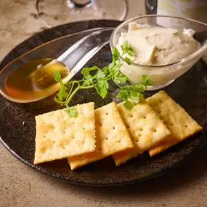 Fluffy and creamy Gorgonzola mousse