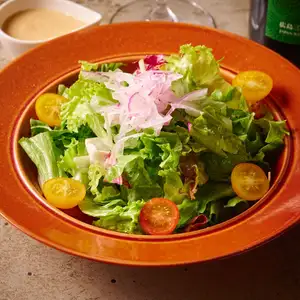 Salad with Awaji Island onion dressing