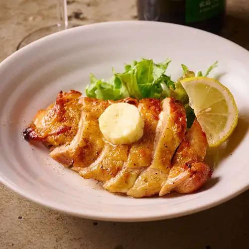 ひな鶏の檸檬マリネ焼き