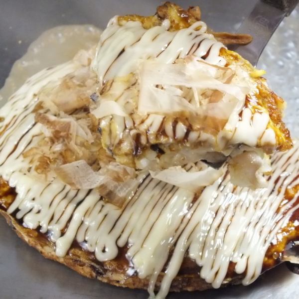 Classic okonomiyaki! Pork ball