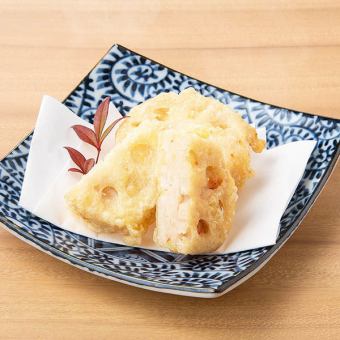 蓮根の海老すり身 はさみ揚げ