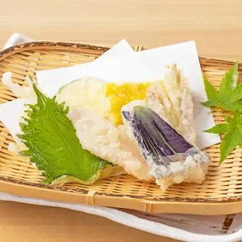 夏野菜の天布羅