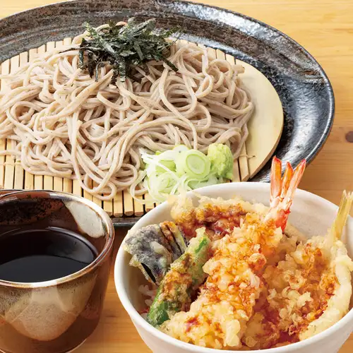 ミニ天丼 ざる蕎麦セット
