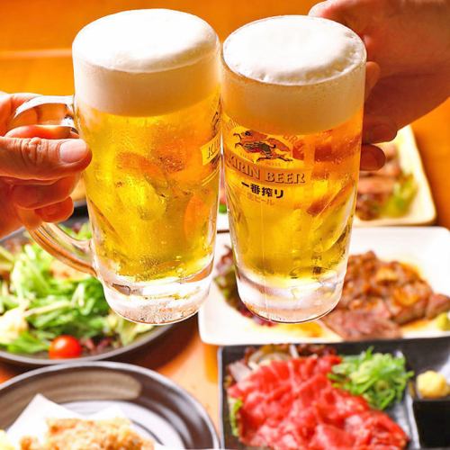 单品无限畅饮1650日元（含税）