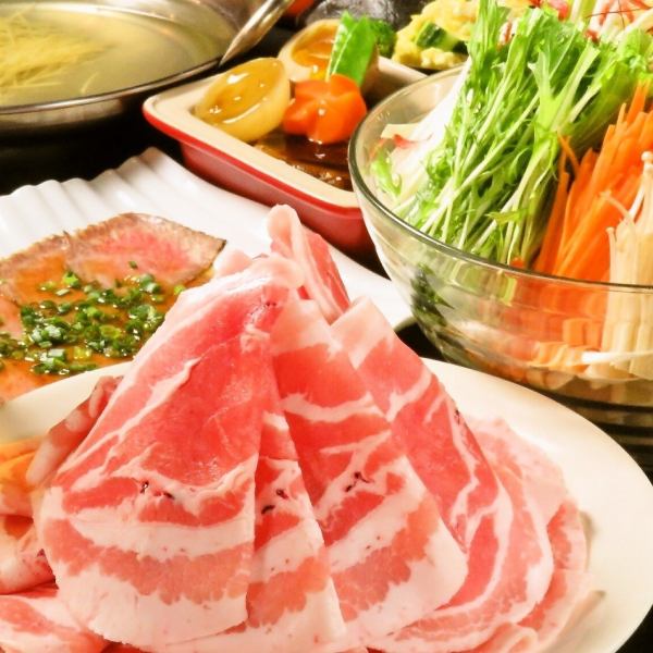 【期間限定食べ放題！】厳選した贅沢な肉のつけしゃぶ100分食べ放題　6000円