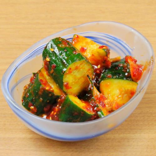 Piercing spicy cucumber